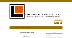 Desktop Screenshot of ladisgoldprojects.com